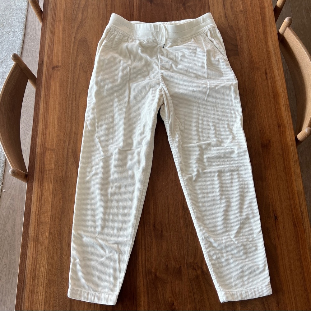 James Perse Jumbo Corduroy Relaxed Pants Cream